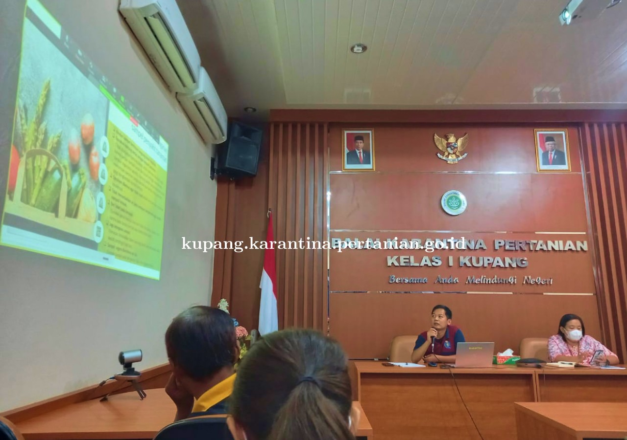 Karantina Pertanian Kupang Gelar Seminar Pra Pemantauan OPTK